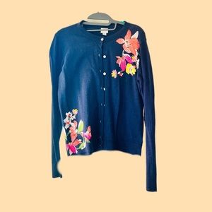 A NEW DAY FLORAL SWEATER SIZE S